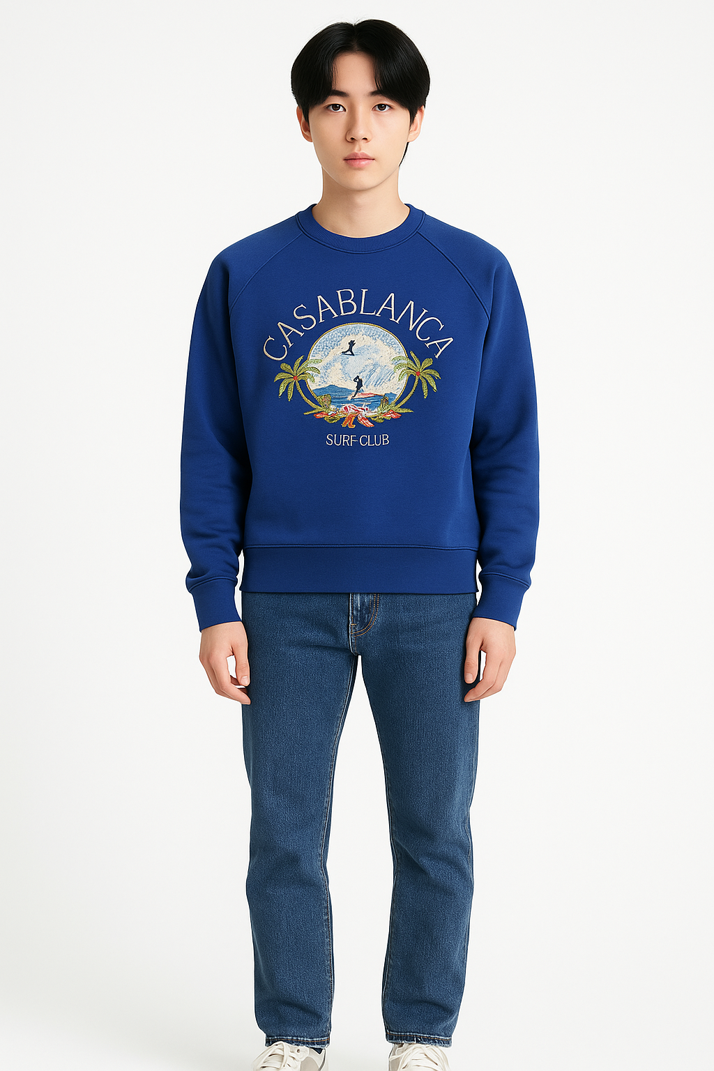 Casablanca blue sweater