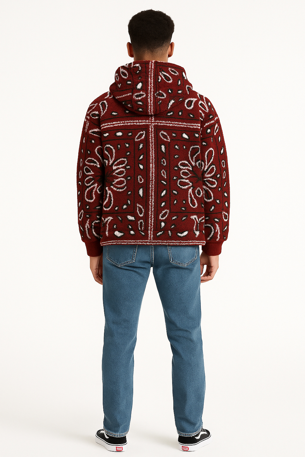 Amiri Printed Bandana Hoodie